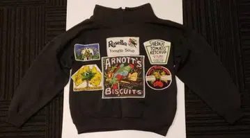 빈티지 호주 80년대 하프 지퍼 트레이닝복