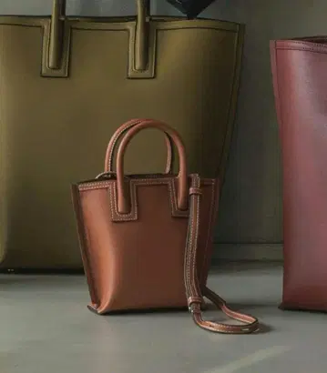 [ 컨디션 최상 ] E'POR Ree Mini ( 리 ) 오렌지 브라운