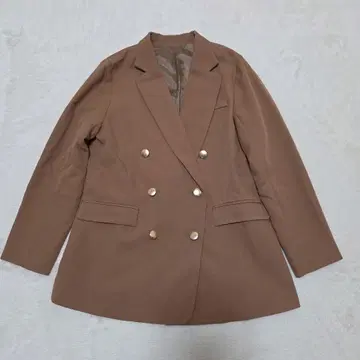 그레이스 갤러리 더블 브레스트 테일러드 자켓 베이지 M