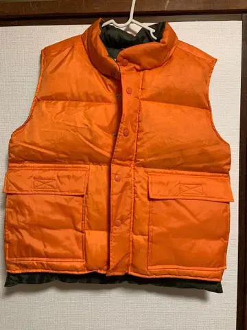 Nepal Gear 오렌지 다운 베스트 M 사이즈