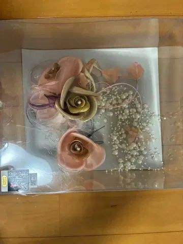 플라워 어레인지먼트 헤어 액세서리