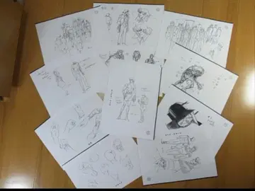 아시타노 조 2 설정 자료 제작 자료 약 110장