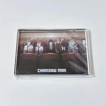 체인소 맨 전시회 오프닝 아크릴 아트 블록