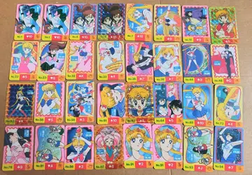 세일러문 R 미니 미니 카드 32장