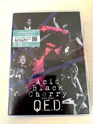 미사용 새상품 Acid Black Cherry 2009 QED 블루레이