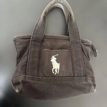 랄프 로렌 미니 토트 블랙