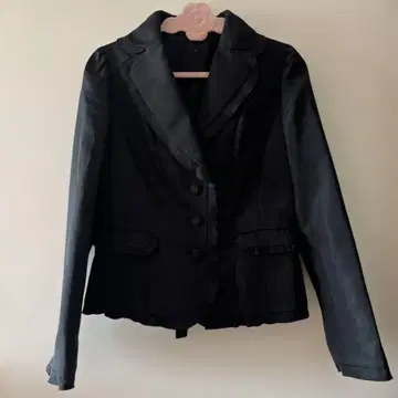 투 비 시크 블랙 테일러드 자켓 42