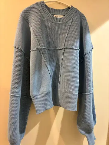 [ 새상품급 ] maison special 스카이블루 니트