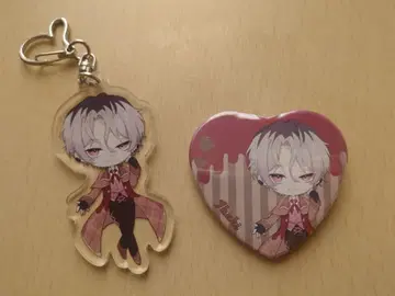 Scapegoat 미니 캐릭터 아크릴 키링 캔 배지 이부키