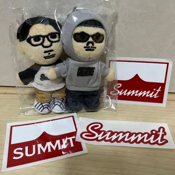 PUNPEE & BIM 봉제 인형 세트 스티커 포함