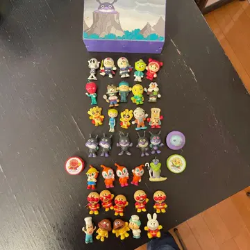 호빵맨 피규어 세트 35개 오리지널 박스 포함