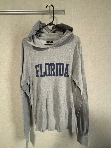 TMT 플로리다 로고 그레이 후드티