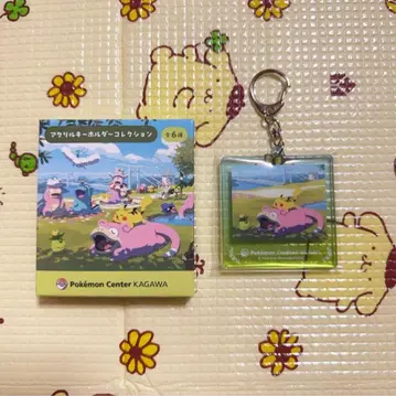 포켓몬 센터 카가와 아크릴 키링 컬렉션 야돈 피카츄