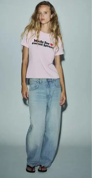 ZARA 2025 미드라이즈 BAGGY BALLOON 벌룬 데님