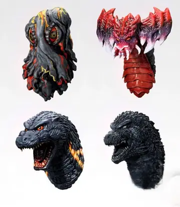 제일복권 고질라 괴수난무 -날뛰는 존재 헤드 마그넷 컴프