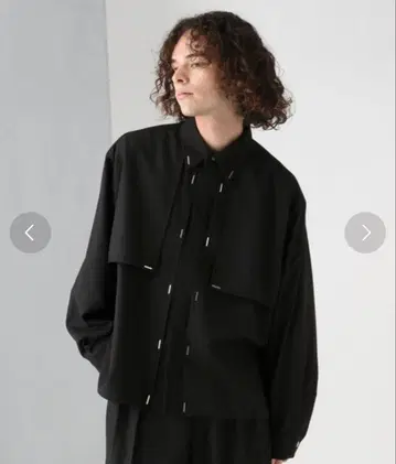 HARE 실버 부품 디자인 셔츠