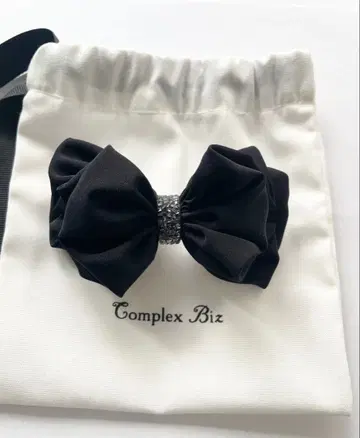 Complex Biz 컴플렉스비즈 리본 머리핀 비쥬 크리스탈