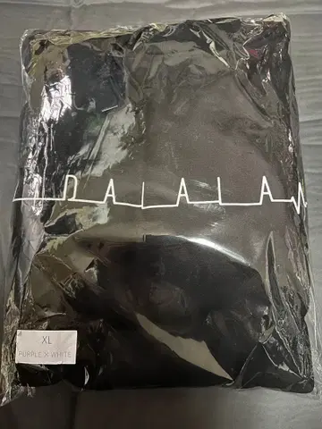 sim 뿔 후드티 보라색 XL