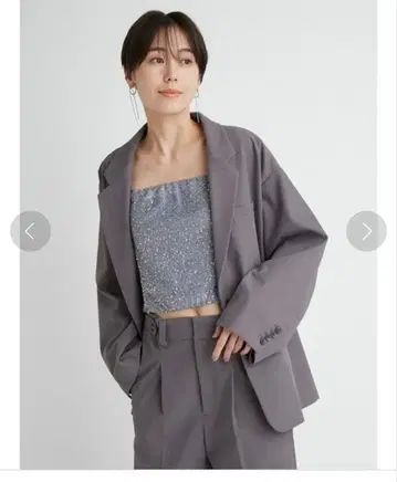 emmi 테일러드 오버 자켓