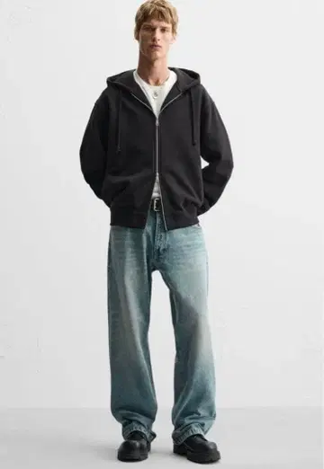 ZARA BAGGY FIT 데님 팬츠 44