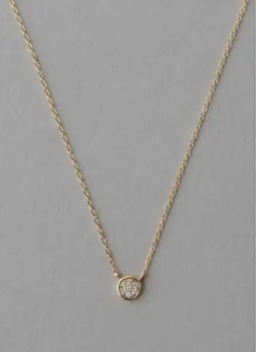 ete K10MPG 브릴리언트 다이아몬드 목걸이