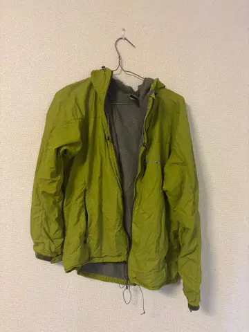 montbell 그린 아우터 S 후드티 라이트쉘