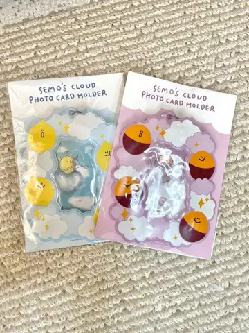 한국 [ secondmorning ] 포토 카드 홀더 새상품