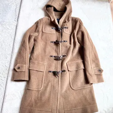 NEWYORKER 뉴요커 울 더플 코트 카멜 9호