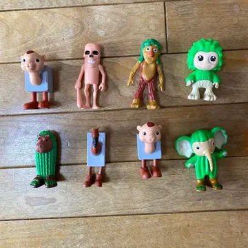 브레인 낚싯대 유니크 캐릭터 피규어 묶음 판매 8개