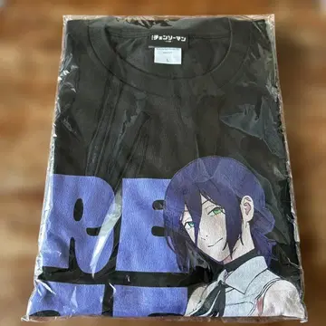 체인소 맨 레제 편 레제 티셔츠 L 사이즈 시부야 회장 한정판 정품