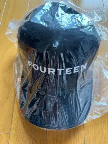 미개봉 새상품 FOURTEEN 포틴 캡 모자 골프 블랙 화이트 로고