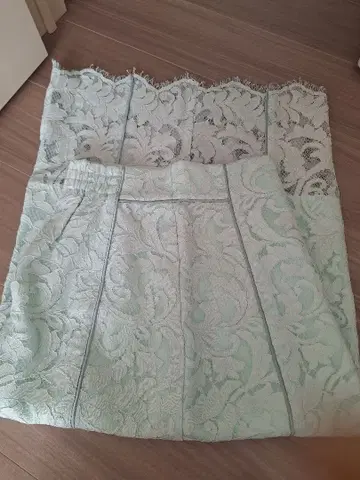 anuans 아뉴앙스 에덴 플라워 레이스 타이트 스커트