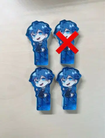 컬러풀 피치 나오키리 씨 콜로토 아크릴 피규어 3개 세트