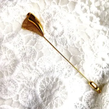 빈티지 골드 컬러 핀 브로치