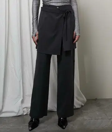 PRANK PROJECT 프랭크 프로젝트 울리 랩 레이어드 팬츠