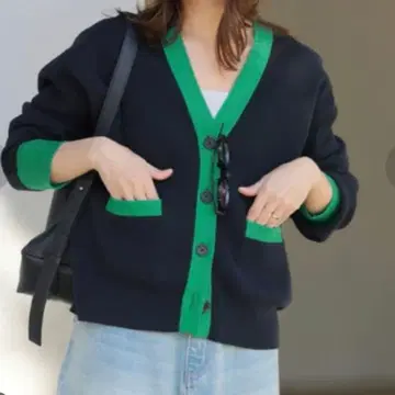 JOURNAL STANDARD relume 가디건 네이비