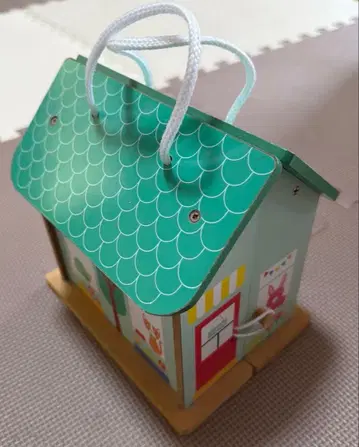 나무 완구 집 하우스 동물 애니멀