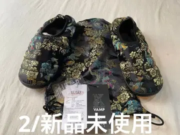 미사용 새상품 SUBU VAMP 차이나 드레스 샌들 신발 BLK