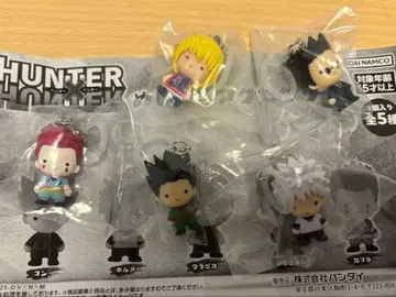 HUNTER x HUNTER 메지루시 액세서리 전 5종 컴플리트 세트