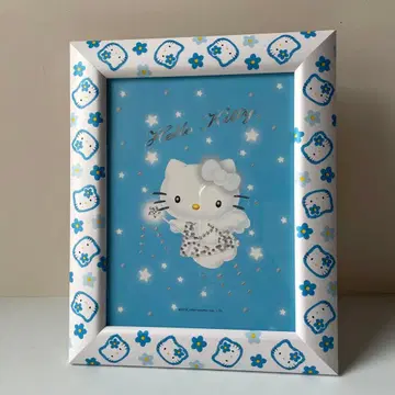 레어 헬로키티 엔젤 페어리 사진 액자 포토 프레임 헤이세이 레트로