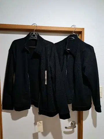 스탠드 카라 자켓 M 블랙