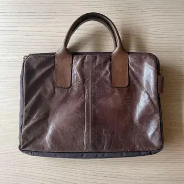 천연 가죽 브리프 케이스 / 피그스킨 / 아질리티 아파