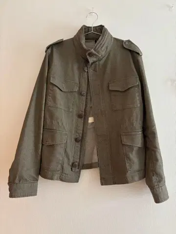 가격 인하 TAKEO KIKUCHI 밀리터리 자켓 사이즈 3 올리브