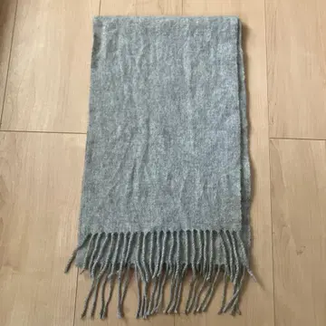 캐시미어 머플러 그레이