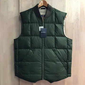 Eddie Bauer 에디 바우어 다운 베스트 올리브 그린 XL