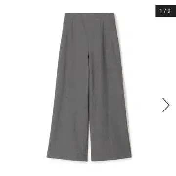 TOMORROWLAND MACPHEE 스트레치 체크 와이드 팬츠