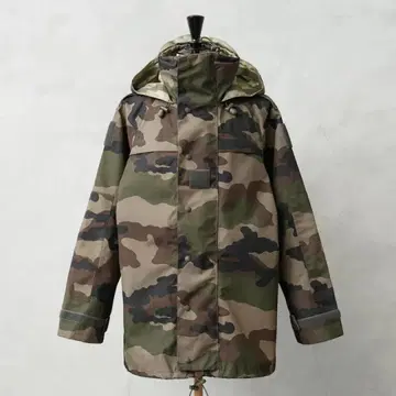 실물 USED 프랑스군 CCE CAMO 카모플라주 필드 후드티 80C