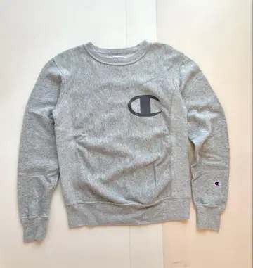 Champion 리버스 위브 맨투맨 S 그레이