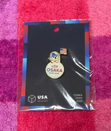 새상품 미국 파빌리온 스파크 우주비행사 미국 국기 핀 배지