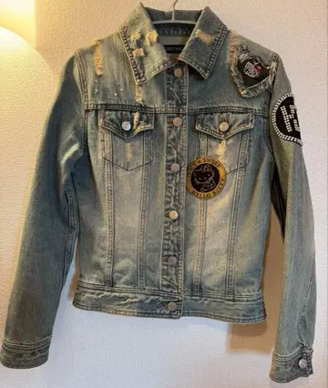 [ vintage ] 데님 자켓 키티 HELLO KITTY jacket